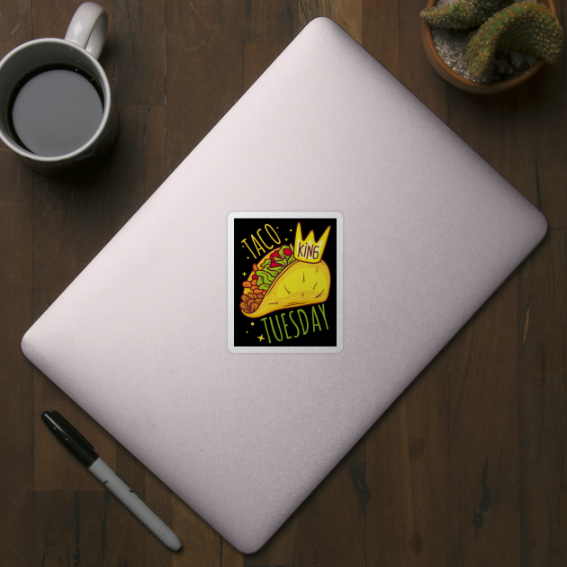 Taco tuesday. Taco king by TarikStore